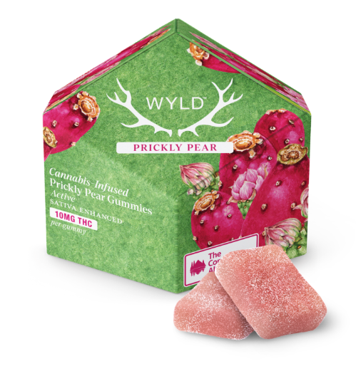 Wyld Cannabis Infused Gummies | 10mg THC | Prickly Pear